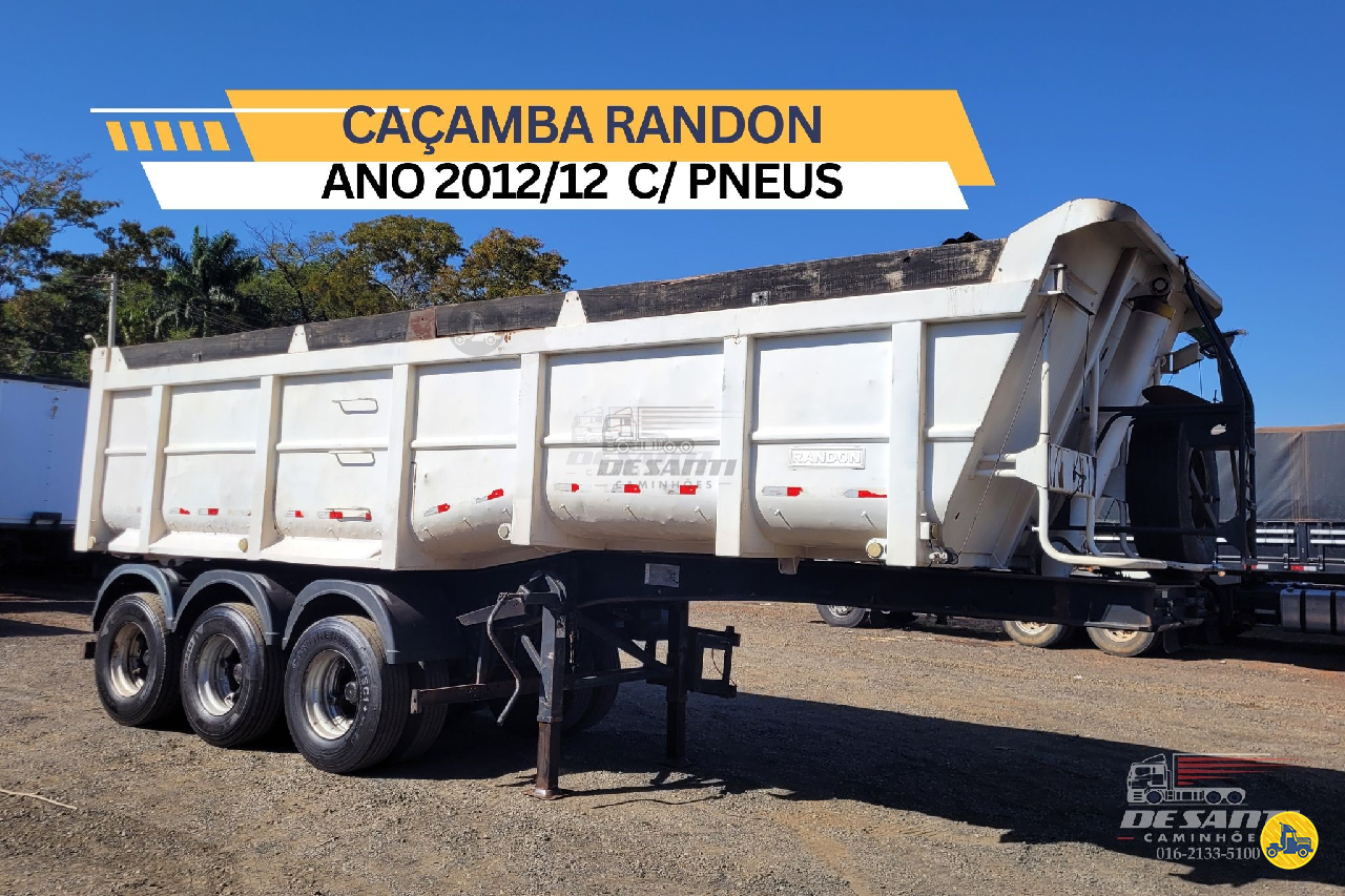CARRETA SEMI-REBOQUE BASCULANTE De Santi Caminhões RIBEIRAO PRETO SÃO PAULO SP